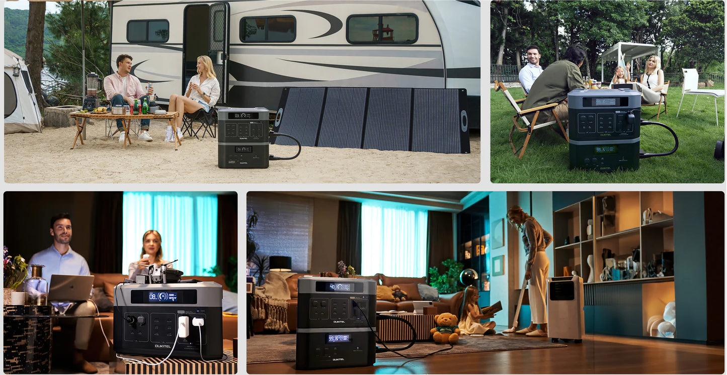 OUKITEL B2000 Erweiterungsakku – 2048 Wh für BP2000 und Standalone-Nutzung