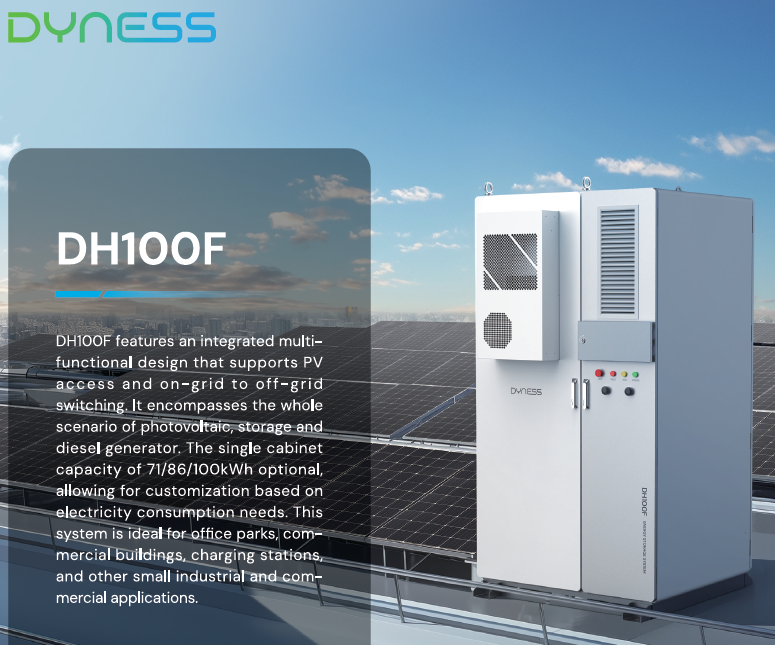 DYNESS DH100F-C100 (100kWh) 2 MPPT- On&Off Grid