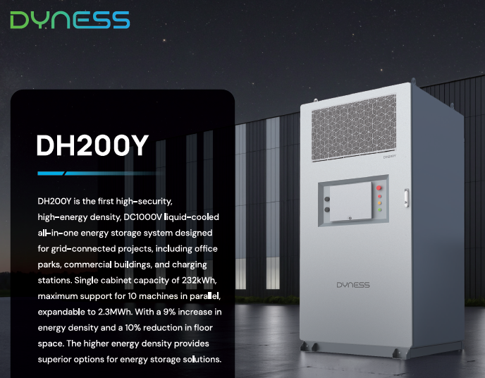 DYNESS DH200F (215kWh) expandable to 2.58MWh