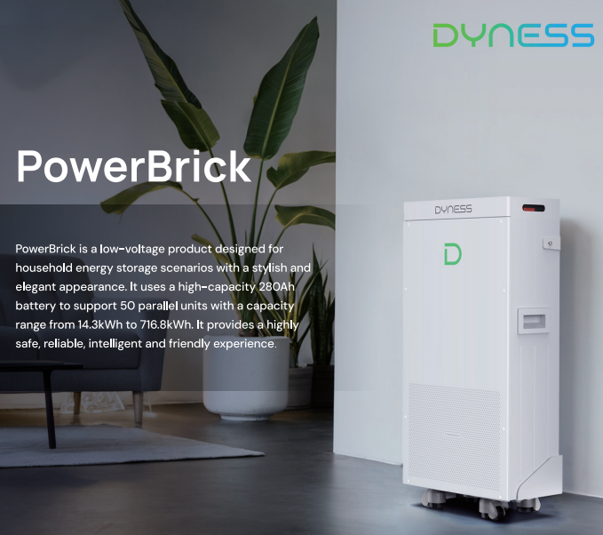 DYNESS LV PowerBrick (14kWh) AEROSOL Fire Prevention