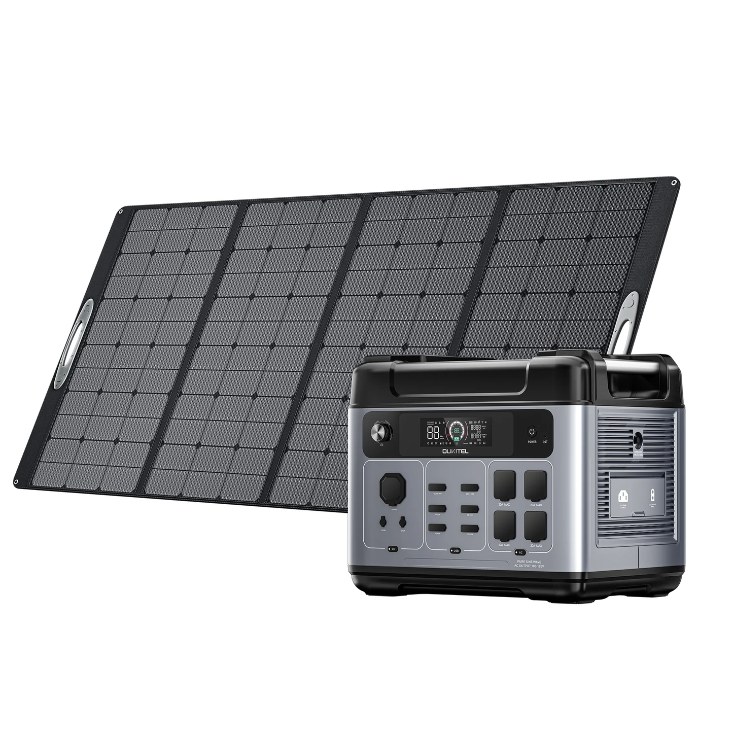 OUKITEL P2001E PLUS Portable Power Station 2048Wh