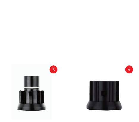 ESTAR Micro inverter AC Female Eindkap