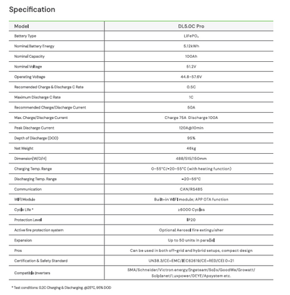 DYNESS DL5.0C Pro 5kW + AEROSOL