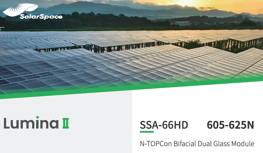 Solar Space 630wp SSA-66HD Silver Frame